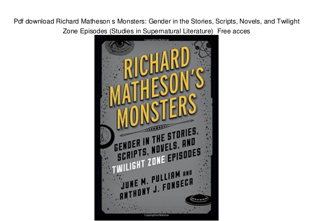 richard matheson short stories pdf