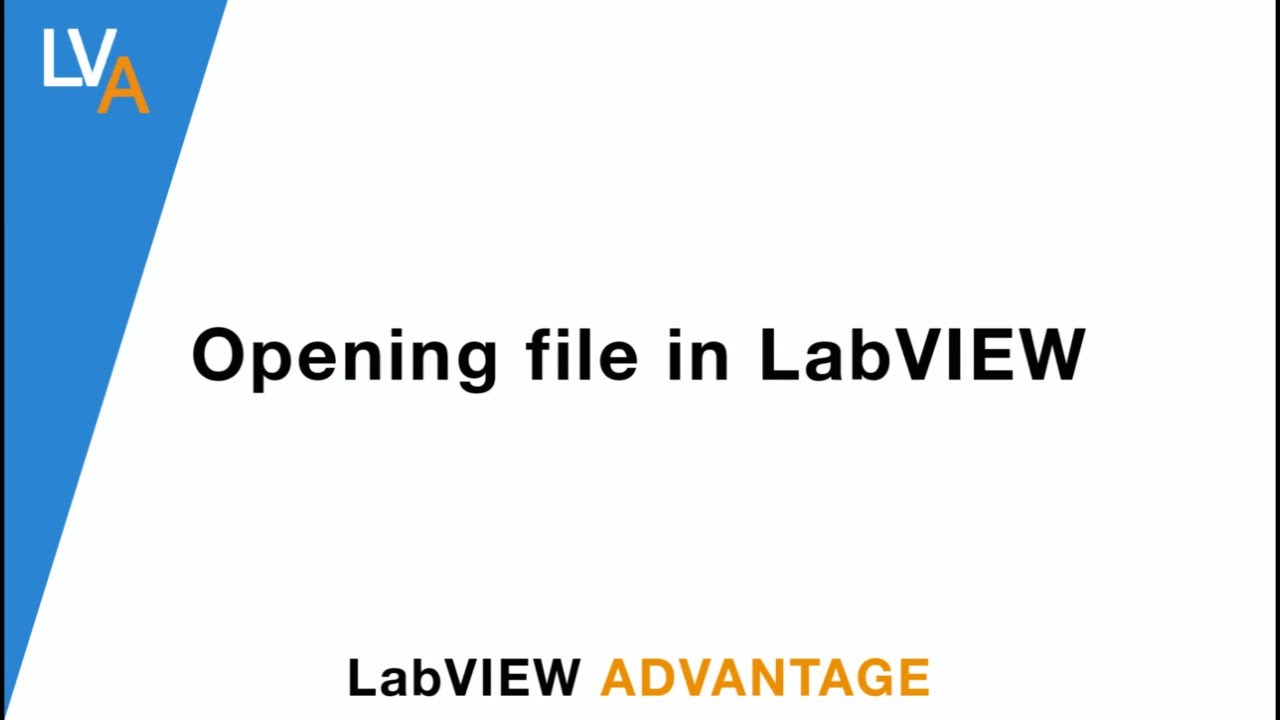 open vi file with labview